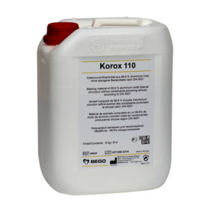 Korox® 110 Edelkorund-Abstrahlmittel / 99,6 % Alu-Oxid
