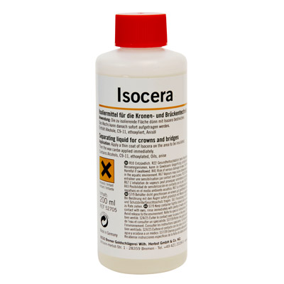 Isocera Isoliermittel für die Kronen- und Brücken-Technik