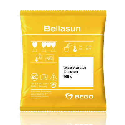 Bellasun - Einbettmasse für K+B-Technik, 80 x 160-g-Beutel